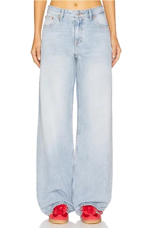 REVOLVE Dr. Denim Dr. denim ancho recto hill en color azul talla 26 en - Blue. Talla 26 (también en 27, 28, 29, 30, 31, 32).