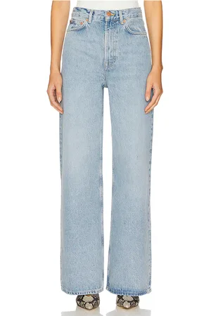 REVOLVE SAMSOE SAMSOE Samsoe samsoe rebecca jeans en color azul talla 24 en - Blue. Talla 24 (también en 25, 26, 27, 28, 29, 30, 31, 32).