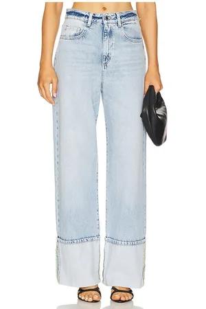 REVOLVE Icon Denim Icon denim pierna ancha kiki en color azul talla 24 en - Blue. Talla 24 (también en 25, 26, 27, 28, 29, 30, 31).
