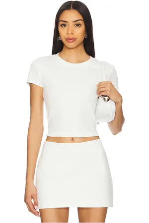 REVOLVE Steve Madden Steve madden romee top en color blanco talla L en - White. Talla L (también en M, S, XL, XS).