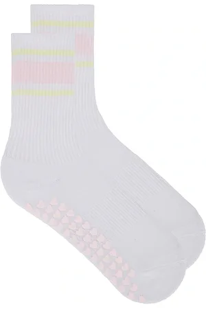 REVOLVE WellBeing + BeingWell Wellbeing + beingwell calcetin multi stripe en color gris talla all en - Grey. Talla all.