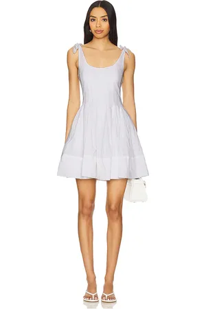 REVOLVE BEACH RIOT Beach riot vestido jacey en color gris claro talla L en - Light Grey. Talla L (también en M, S, XL, XS).