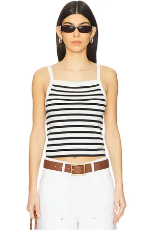 REVOLVE La Ligne La ligne camiseta tirantes en color blanco talla L en - White. Talla L (también en M, S, XL, XS).