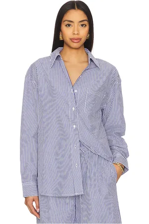 REVOLVE Elodie the Label Elodie the label camiseta tirantes a rayas miley en color azul marino talla L en - Navy. Talla L (también
