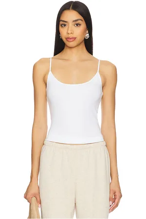 REVOLVE Perfectwhitetee Perfectwhitetee camiseta tirantes spaghetti tiff en color talla L en - White. Talla L (también en M, S, XL, XS).