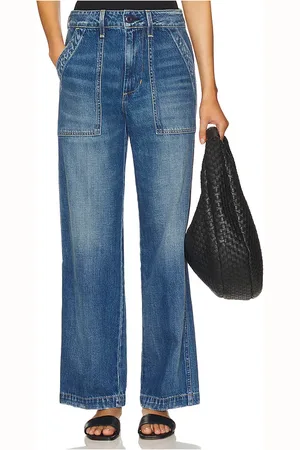 REVOLVE AMO Denim Amo denim caído easy army en color azul talla 23 en - Blue. Talla 23 (también en 24, 25, 26, 27, 28, 30).