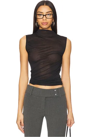 REVOLVE Free People Free people camiseta de tirantes free people on air en color talla M en - Black. Talla M (también en S, XL, XS).