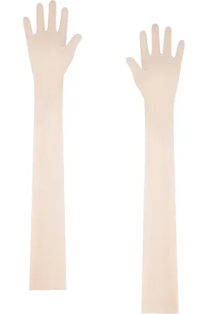 REVOLVE Norma Kamali Norma kamali guantes largos en color rubor talla M/L en - Blush. Talla M/L (también en XS/S).