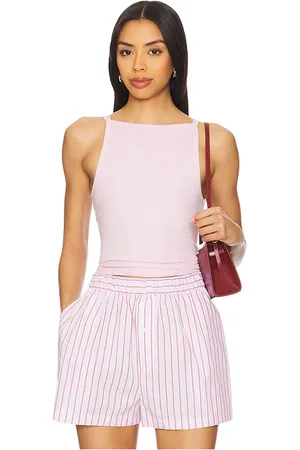 REVOLVE Free People Free people camiseta tirantes we the free mia en color rose talla L en - Rose. Talla L (también en M, S, XS).