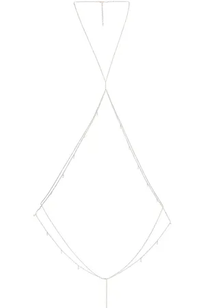 REVOLVE NAiiA Naiia sasha pearl shaker body chain en color oro metálico talla all en - Metallic Gold. Talla all.