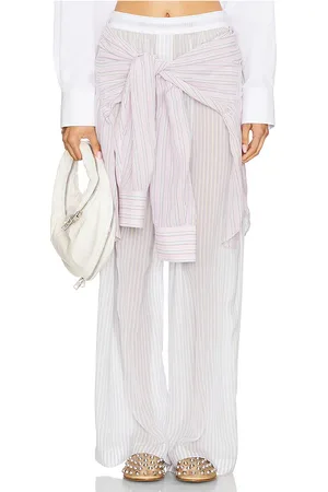 REVOLVE Alexander Wang Alexander wang pantalón tipo boxer con camisa prediseñada. en color lavanda talla XS en - Lavender. Talla XS (también en XXS