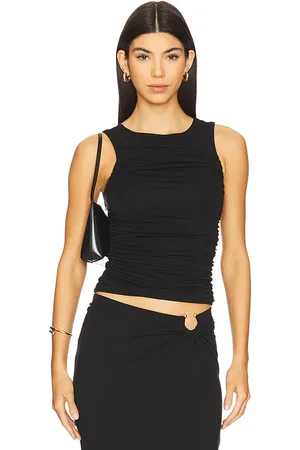 REVOLVE Good American Good american top sin mangas en color negro talla L en - Black. Talla L (también en M, S, XS, XXL/2X, XXXL/3X, XXXXL/4X).