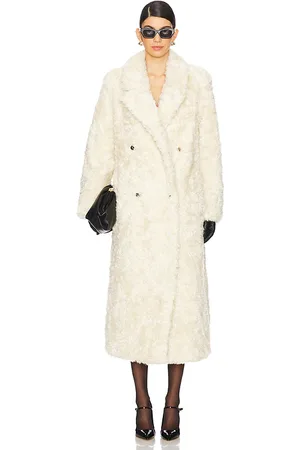 REVOLVE A.L.C. A.l.c. abrigo franklin en color talla M en - Cream. Talla M (también en S).