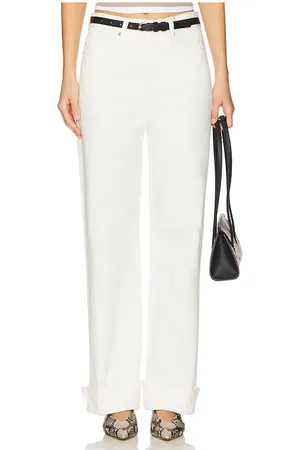 REVOLVE AG Jeans Ag jeans tobillo kora en color ivory talla 23 en - Ivory. Talla 23 (también en 24, 25, 26, 27, 28, 29, 31, 32, 33).