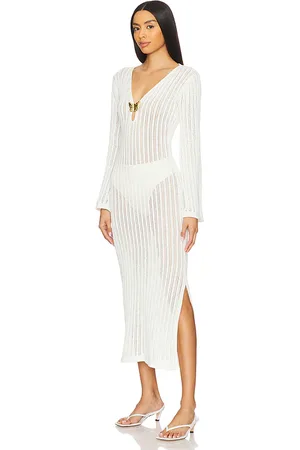 REVOLVE CIN CIN Cin cin vestido punto godiva en color blanco talla L en - White. Talla L (también en M, S, XS).
