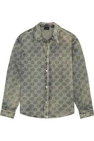 REVOLVE Daily Paper Daily paper camisa shield en color talla L en - Blue. Talla L (también en M, S, XL/1X).