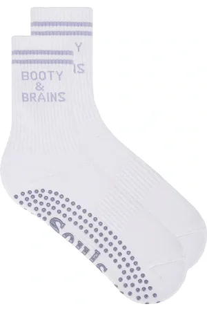 REVOLVE Souls. Souls. calcetines booty & brains en color talla M/L en - White. Talla M/L (también en S/M).