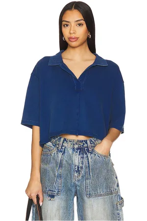 REVOLVE Free People Free people x we the free denmark polo en color royal talla L en - Royal. Talla L (también en M, S, XL, XS).