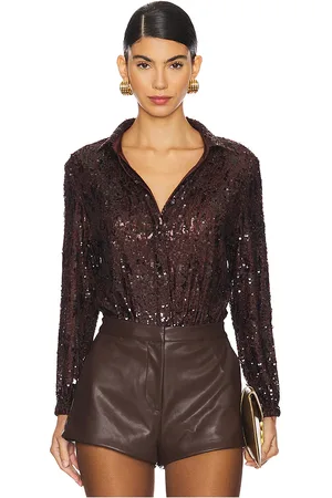 REVOLVE HEARTLOOM Heartloom body beatrix en color marrón talla M en - Brown. Talla M (también en S, XS).