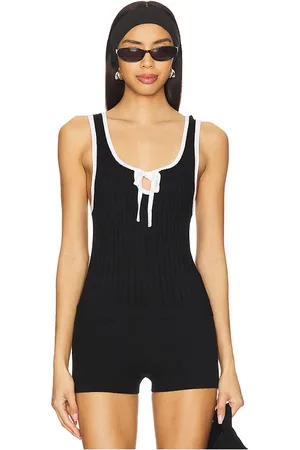 REVOLVE Free People Free people camiseta tirantes-jersey free people all star en color negro talla L en - Black. Talla L (también en M, S, XL, XS)