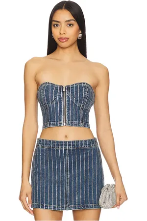 REVOLVE Abrand Abrand corsé academia en color azul talla L en - Blue. Talla L (también en M, S, XS).