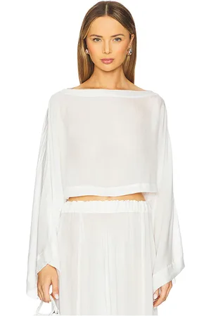 REVOLVE Bondi Born Bondi born top manga larga cremona en color talla M en - White. Talla M (también en S, XS).