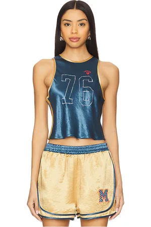 REVOLVE MOTHER Mother camiseta tirantes athletic en color azul marino talla L en - Navy. Talla L (también en S, XL).