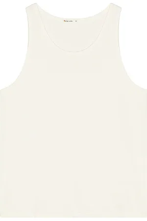 REVOLVE Marine Layer Marine layer camiseta tirantes elástica carter en color talla L en - White. Talla L (también en XL/1X).