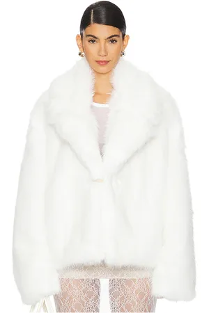 REVOLVE Aniye Records Aniye records chaqueta lana en color blanco talla M en - White. Talla M (también en S).