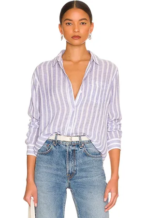 REVOLVE Rails Rails camisa de botones charli en color azul talla L en - Blue. Talla L (también en M, S, XL, XS).