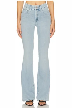 REVOLVE Good American Good american jeans acampanados en color azul talla 0 en - Blue. Talla 0 (también en 10, 12, 14, 16, 18, 2, 20, 22, 24, 4, 8).