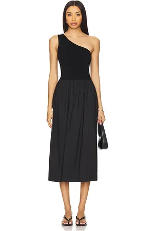 REVOLVE Rails Rails vestido midi anita en color talla L en - Black. Talla L (también en M, S, XL, XS).