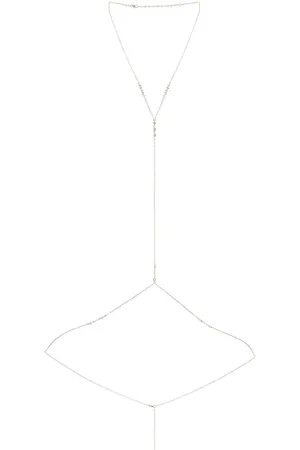 REVOLVE NAiiA Naiia mallory body chain en color oro metálico talla all en - Metallic Gold. Talla all.