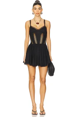 REVOLVE Charo Ruiz Ibiza Charo ruiz ibiza vestido corto gardenia en color talla M en - Black. Talla M (también en S, XS).