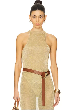 REVOLVE Cult Gaia Cult gaia body cassius en color oro metálico talla L en - Metallic Gold. Talla L (también en S, XS).