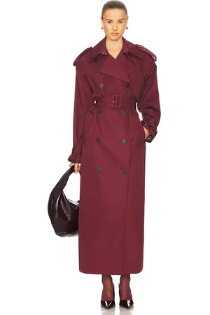 REVOLVE Helsa Helsa trenca classic oversized en color talla L en - . Talla L (también en M, S, XL, XS).