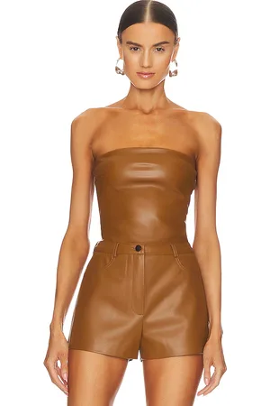 REVOLVE CULTNAKED Cultnaked bandeau top en color chocolate talla S en - Chocolate. Talla S (también en XS).
