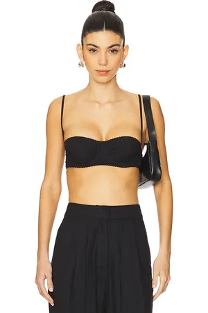 REVOLVE WeWoreWhat Weworewhat sujetador top en color talla 0 en - Black. Talla 0 (también en 2, 4).