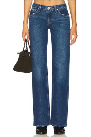 REVOLVE Hudson Jeans Hudson jeans recto(a) kelli en color azul talla 25 en - Blue. Talla 25 (también en 26, 27, 28, 29, 31, 32).