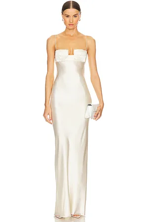 REVOLVE Bevza Bevza vestido con sujetador cuadrado en color ivory talla L en - Ivory. Talla L (también en XS).