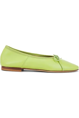 REVOLVE Mansur Gavriel Mansur gavriel zapato plano dream ballerina en color verde talla 36 en - Green. Talla 36 (también en 37, 38, 39).