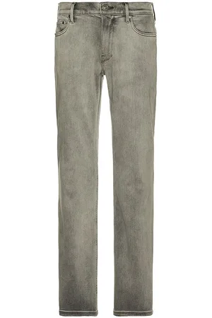 REVOLVE PAIGE Paige normandie straight jeans en color gris talla 29 en - Grey. Talla 29 (también en 30, 31, 32, 33, 34, 36).