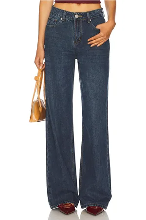 REVOLVE Superdown Superdown musette jean en color azul talla 23 en - Blue. Talla 23 (también en 24, 25, 26, 27, 28, 29, 30).