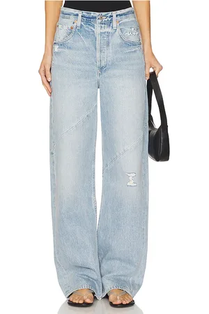 REVOLVE Citizens of Humanity Citizens of humanity pantalones holgados ayla en color azul talla 23 en - Blue. Talla 23 (también en 24, 25, 26, 27, 28