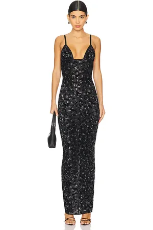 REVOLVE POSTER GIRL Poster girl maxivestido hun en color negro talla S en - Black. Talla S (también en XS).