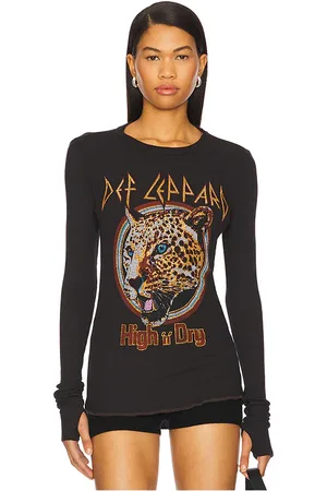 REVOLVE Lauren Moshi Lauren moshi top manga larga mckinley en color negro talla L en - Black. Talla L (también en M, S, XS).