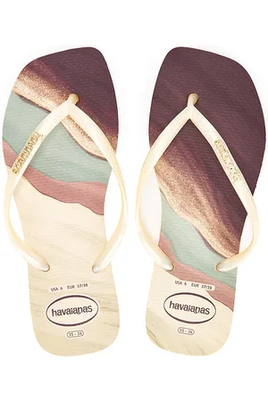 REVOLVE Havaianas Havaianas chanclas square trendy en color crema talla 37/38 en - Cream. Talla 37/38 (también en 35/36, 39/40, 41/42).