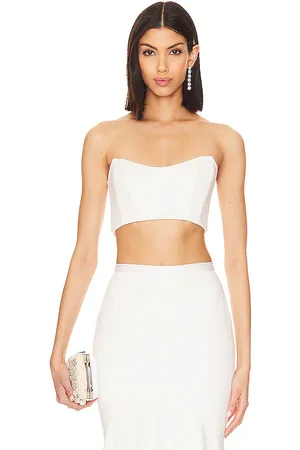 REVOLVE Katie May Katie may corsé tisha en color blanco talla M en - White. Talla M (también en S).
