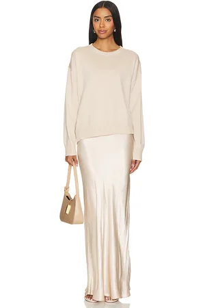 REVOLVE SOVERE Sovere vestido de punto combinado rhyme en color neutral metálico talla M en - Metallic Neutral. Talla M (también en S, XL).