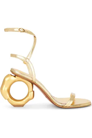 REVOLVE Cult Gaia Cult gaia sandalia en latón circe en color oro metálico talla 37 en - Metallic Gold. Talla 37 (también en 40).